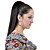  Synthetic Dark Coffee Long Straight Ponytail Hairpiece