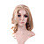  Hand Tied Style Lace Front Long High Quality Synthetic Light Blonde Hair Wig