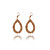  Gorgeous Shinning Alloy With Cubic Zirconia Tear Shape Earring 0986-jlye12