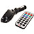  coches reproductor de mp3 transmisor fm con ranura SD y remoto IR (sd / mmc / usb port/mp3)