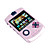  2,4-Zoll-Spiel mp4-Player mit Digitalkamera (8 GB, weiß / pink)