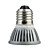  e27 3w de 3 LED blanco frío 270lumen luz 7000k Bombilla (85-265v)