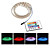  12W flerfarget LED lys stripe med fjernkontroll