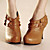 top kwaliteit pu bovenste hoge hakken korte laars met ruches speciale gelegenheid schoen / fashion schoen (0987-x2984)