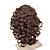  Capless Medium Length High Quality Synthetic Light Brown Curly Hair Wig 0463-476