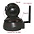  Apexis - wireless telecamera di sorveglianza IP con-mail di avviso (motion detection, visore notturno, nero)