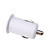  cigare de la voiture alimentée 1000ma adaptateur usb / chargeur - blanc (DC 12V)