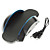  docking station con luce blu per PS3 Slim - nero + blu