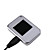  mini digital photo frame com chaveiro de prata