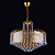  13-luce color cromo oro brillante k9 lampadario di cristallo (1069-j9865-D13)