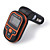  LCD Car MP3/MP4 Player FM Transmitter with IR Remote Controller -2G Orange