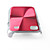  Protective Aluminium Case For Samsung i9000 - Red