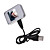  mini digital photo frame com chaveiro de prata