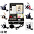  Tattoo Kit Pro 6 Guns Power Tip Needles Skin Ink Supply