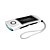  energia solare con la torcia elettrica del LED e radio FM (t001, 600mAh)