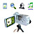 HD 720P@30FPS 5MP CMOS 8XDigital Zoom Digital Video Camera with 3.0" LCD Screen MP3 PC Camera Function (HD-668)