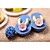  Pair of Miniature Flip Flop Candles in Blue(set of 4)