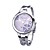  elegante reloj de cuarzo japonés Kimio de las mujeres con 4 frente a la hoja del trébol