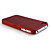  Frosted Back Cover For iPhone 4 with Holder Red