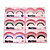  cils 10 paires mixtes de mode fantaisie faux (0516-jm026)