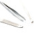  Edelstahl Nagelknipser Maniküre-Set 6pcs-schwarz