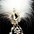  Gorgeous Feather With Rhinestones Bridal Headpiece