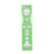  Schutzmaßnahmen Silicone Case / Skin für Nintendo Wii / Wii U Remote und Nunchuk / grün (bcm033)