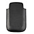  Protective PU Leather Case for Blackberry 9800 Black
