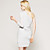  TS One Shoulder Gathered Style Belted Dress Inspired by Celebrity Style