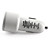  Dual USB Car Charging Adapter for iPad/iPhone 4/3G/3GS White (5V-2A)