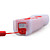  2-in-1 MotionPlus afstandsbediening + beschermende siliconen case voor Wii / Wii U (rood)