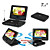 7 Zoll Tragbarer DVD-Player mit schwenkbarem Bildschirm + Analog TV (hv19)