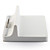  3.5mm Line-out Docking Station for iPad 2 Charging and Data(White)