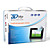  7 pulgadas de fotos portátil 3D y un reproductor multimedia de vídeo, marco de fotos en 3D