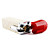  Fire Shaped Butane Lighter with Grinding Wheel