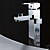  Single Handle Chrome Centerset Bathroom Sink Faucet with two spouts(1239-L-1002-1C)