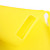  silisium sak for Apple ipad2 med et hull i ryggen (gul)