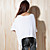  ts cutout drapert print topp