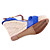 similpelle superiore pompe Zeppa con fibbia party / scarpe da sera (1177-l1008) più colori disponibili