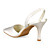  Satin Upper Stiletto Heel Slingbacks Wedding Shoes More Colors Available