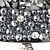  Satin Shell With Rhinestone Evening Handbags/ Clutches More Colors Available
