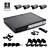  Kit CCTV 4 canales + 4pcs cámara resistente al agua con 36pcs llevado hdd 500gb +