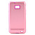  caja de aluminio de protección para samsung galaxy s ⅱ i9100 - melocotón rojo
