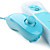  FernbedienungMotionPlus und Nunchuk Controller mit Hülle für Wii (Blau)