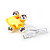  High Speed Cartoon Mouse 4 port Usb Hub