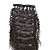  18 "100% indian remy pinzas para el cabello Crul pelo extensons