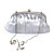  Chiffon Shell With Rhinestone Evening Handbags/ Clutches