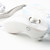  fjernstyret MotionPlus og Nunchuk Controller med cover til Wii (hvid)