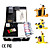  Kit Professionnel de tatouage avec 3 pistolets d'alimentation et 15 d'encre