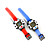  walkie talkie giocattolo orologio digitale (blu e rosso) - 2 pezzi